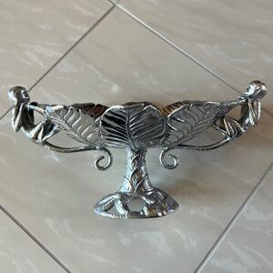 Oval Footed Centerpiece Safari (Aluminum Hollowware) by ARTHUR COURT